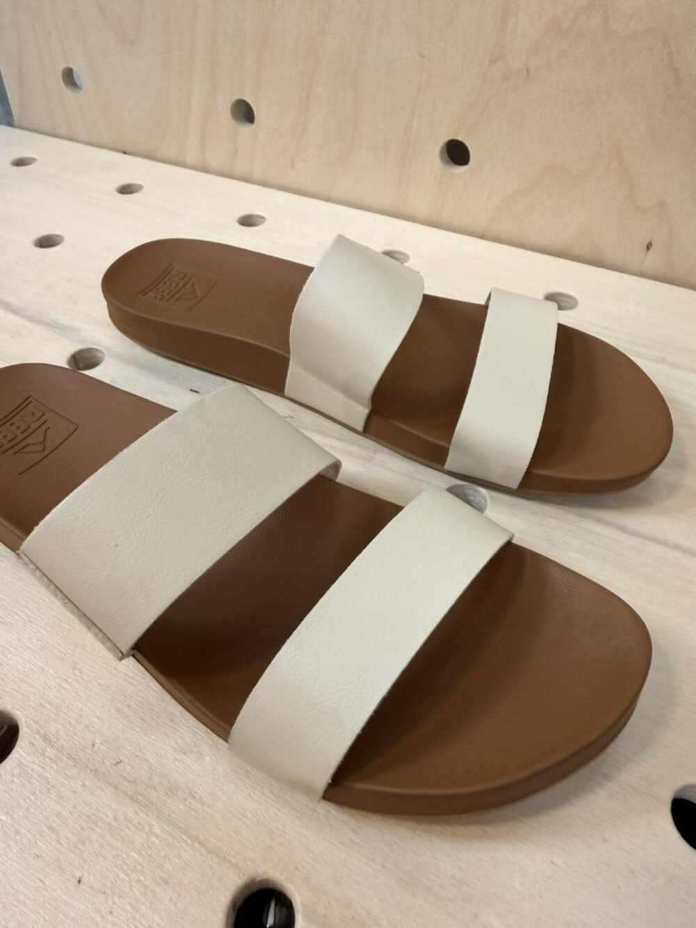 REEF Cushion Vista Women's Slip-on Sandal Ivory Vintage Size 11 - Picture 7 of 11